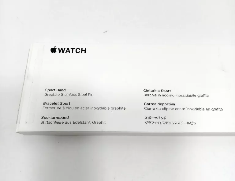 PASEK APPLE WATCH SERIES 7 CZARNY