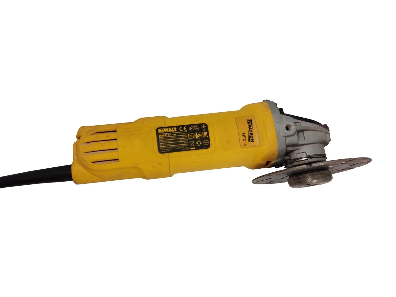 szlifierka-katowa-dewalt-dwe4157-qs-900w-rodzaj-zasilania-sieciowa