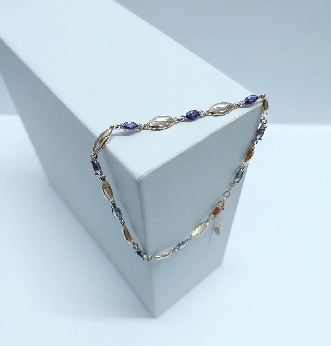 okazja-sliczna-zlota-bransoleta-kamienie-585-rodzaj-2205-16