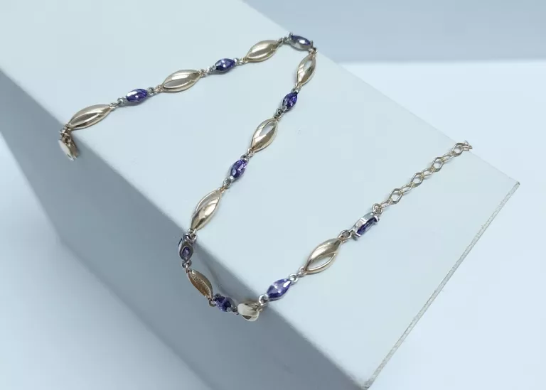 okazja-sliczna-zlota-bransoleta-kamienie-585-mickiewicza-6019-bielsk-podlaski