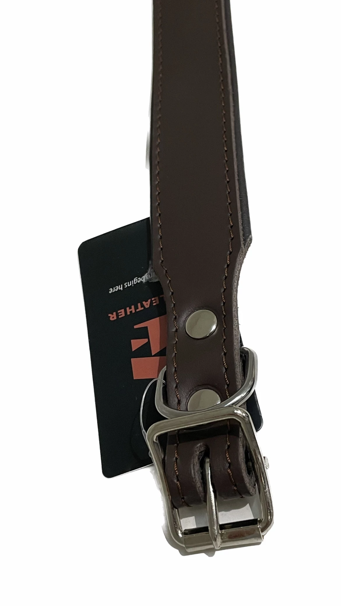 obroza-feel-leather-basic-brazowa-35x45cm-srodmiejska-19a-zary