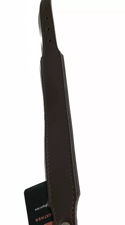 obroza-feel-leather-basic-brazowa-35x45cm-stan-uzywany