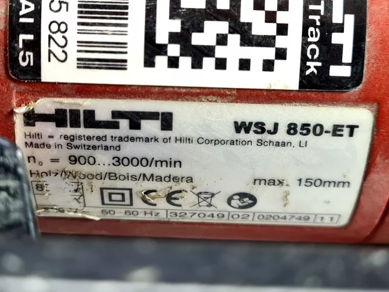WYRZYNARKA HILTI WSJ 850-ET