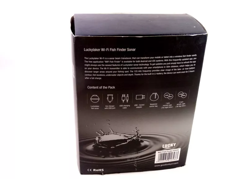 ECHOSONDA ETUSO LUCKY SONAR FISH FINDER FF916