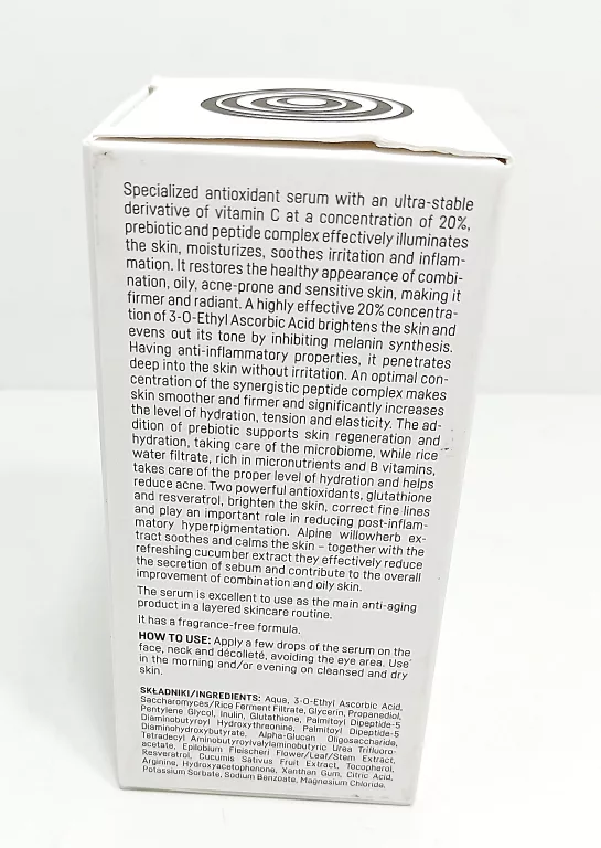 BASICLAB ANTYOKSYDACYJNE SERUM Z WIT.C 20% 30ML