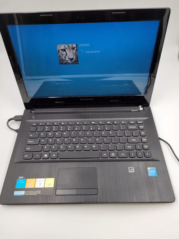 LENOVO G40 RAM 2 GB /500 GB DZIAŁA NA ZASILACZU