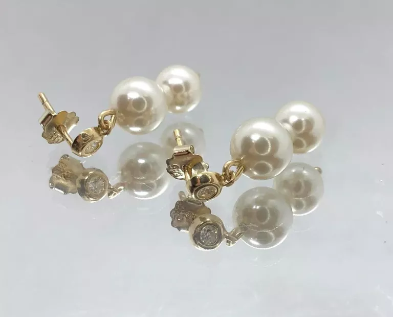 zlote-kolczyki-wiszace-z-perelkami-585191g-material-zloto