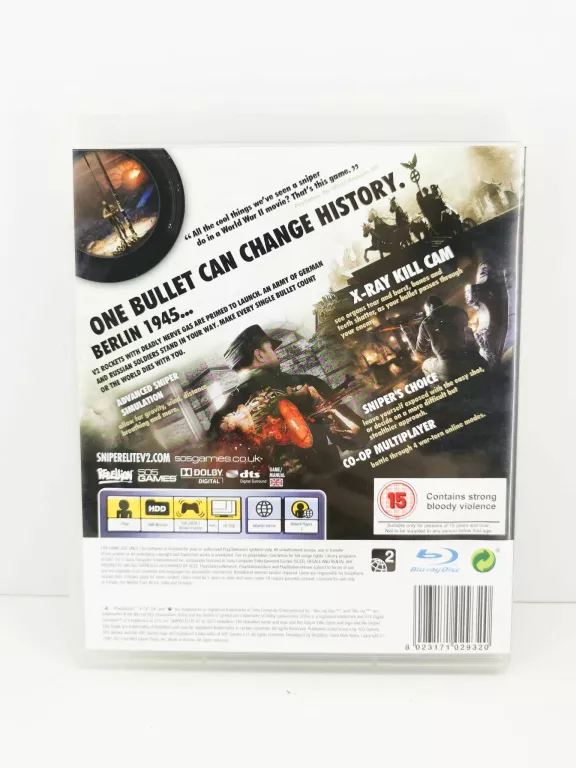 GRA SNIPER ELITE V2 PS3