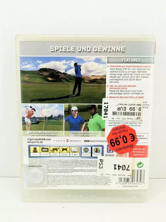 GRA TIGER WOODS PGA TOUR 09 PS3