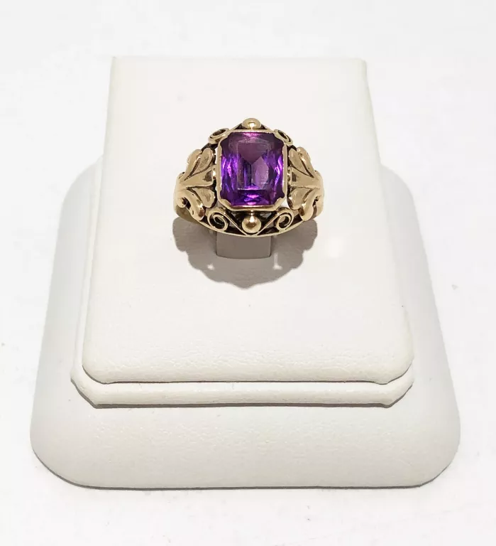 zloty-pierscionek-473g-pr585-r17-stan-uzywany