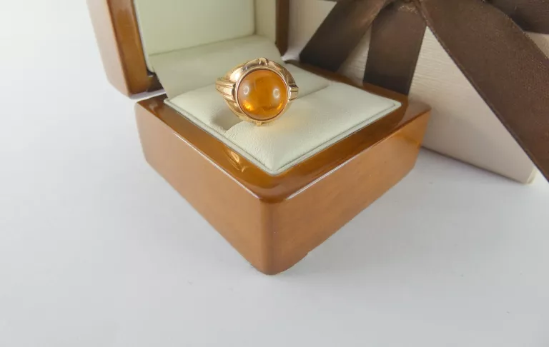 ZŁOTY PIERŚCIONEK 585 4,09G