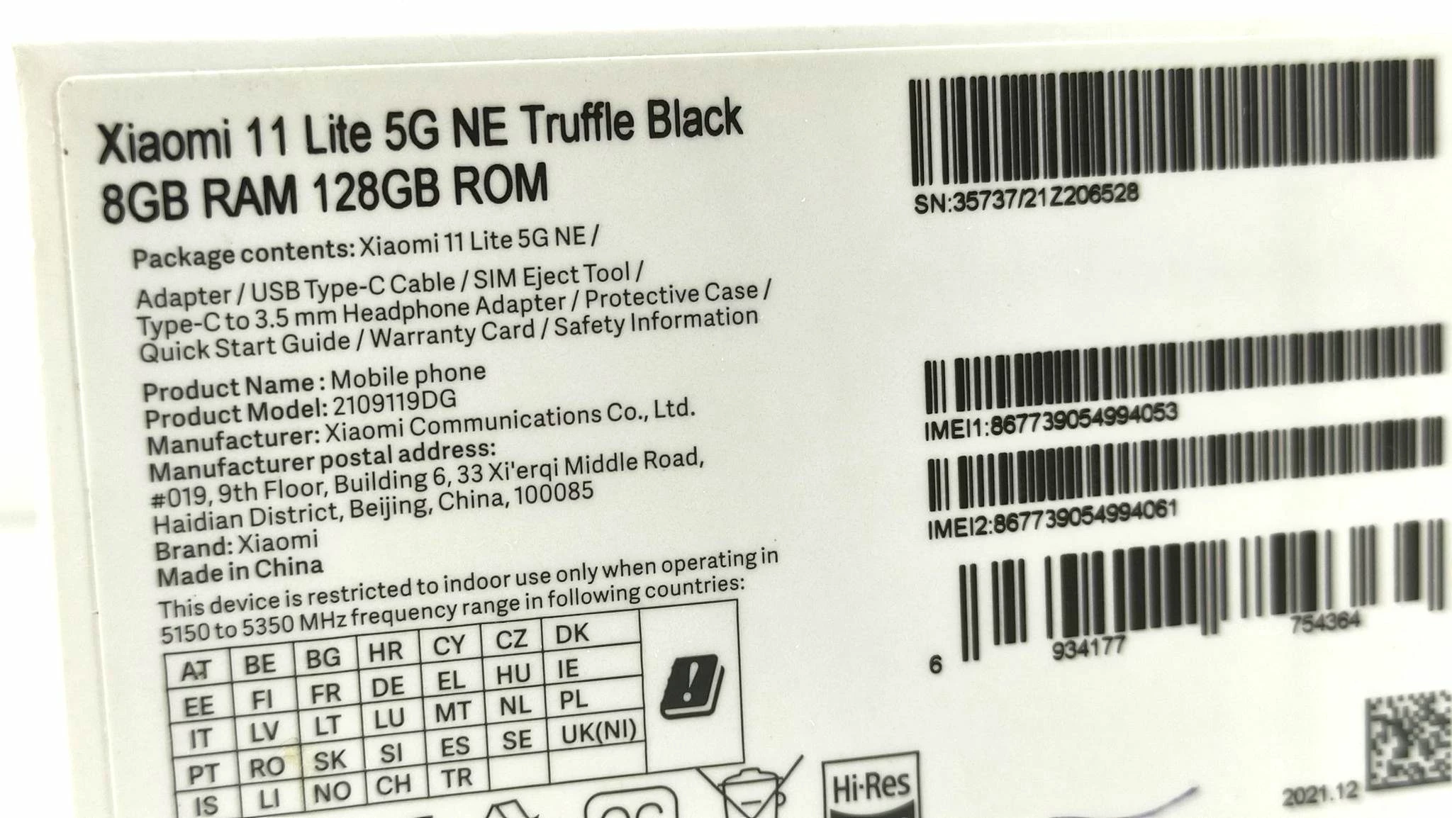 xiaomi-11-lite-5g-ne-gwarancja-neonet-wbudowana-pamiec-128-gb