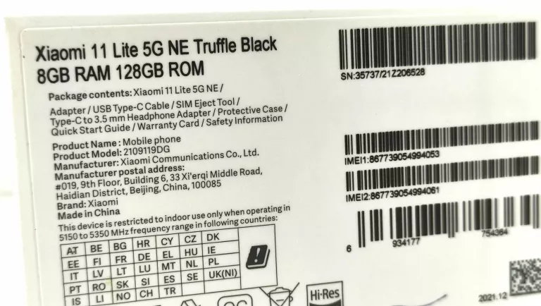 xiaomi-11-lite-5g-ne-gwarancja-neonet-wbudowana-pamiec-128-gb