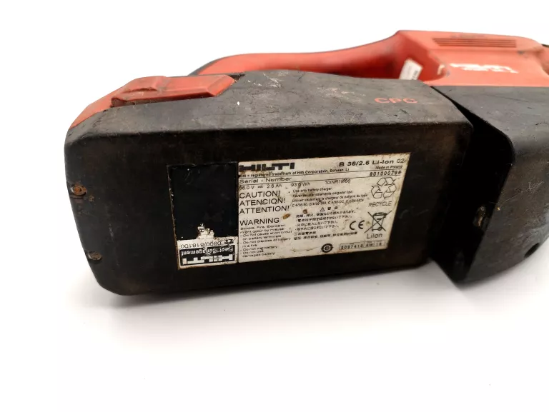PIŁA SZABLASTA LISICA HILTI WSR 36-A, AKU B36/2.6