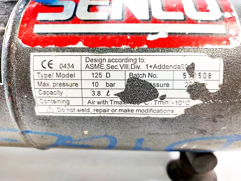 KOMPRESOR BEZOLEJOWY SENCO PC1010 125D