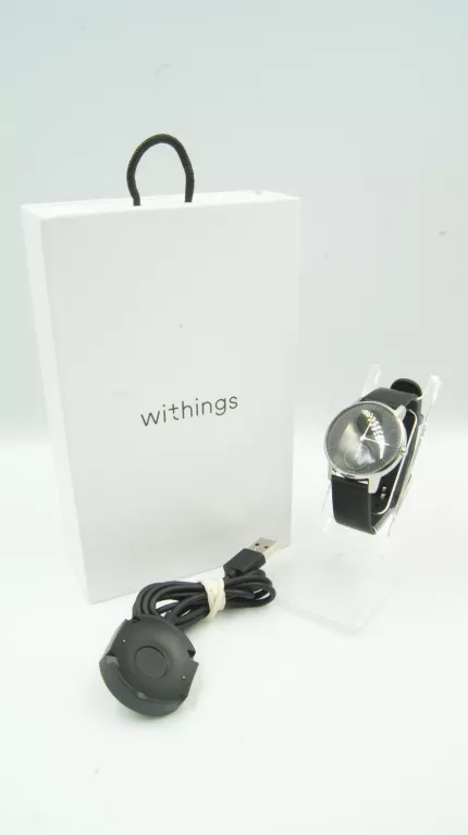 SMARTWATCH WITHINGS STEEL HR 36 MM CZARNY