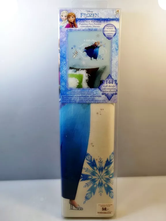 NAKLEJKA NA ŚCIANE FROZEN SIOSTRY I OLAF