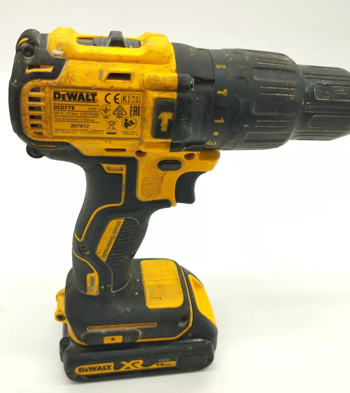 WKRĘTARKA DEWALT DCD 778 18V