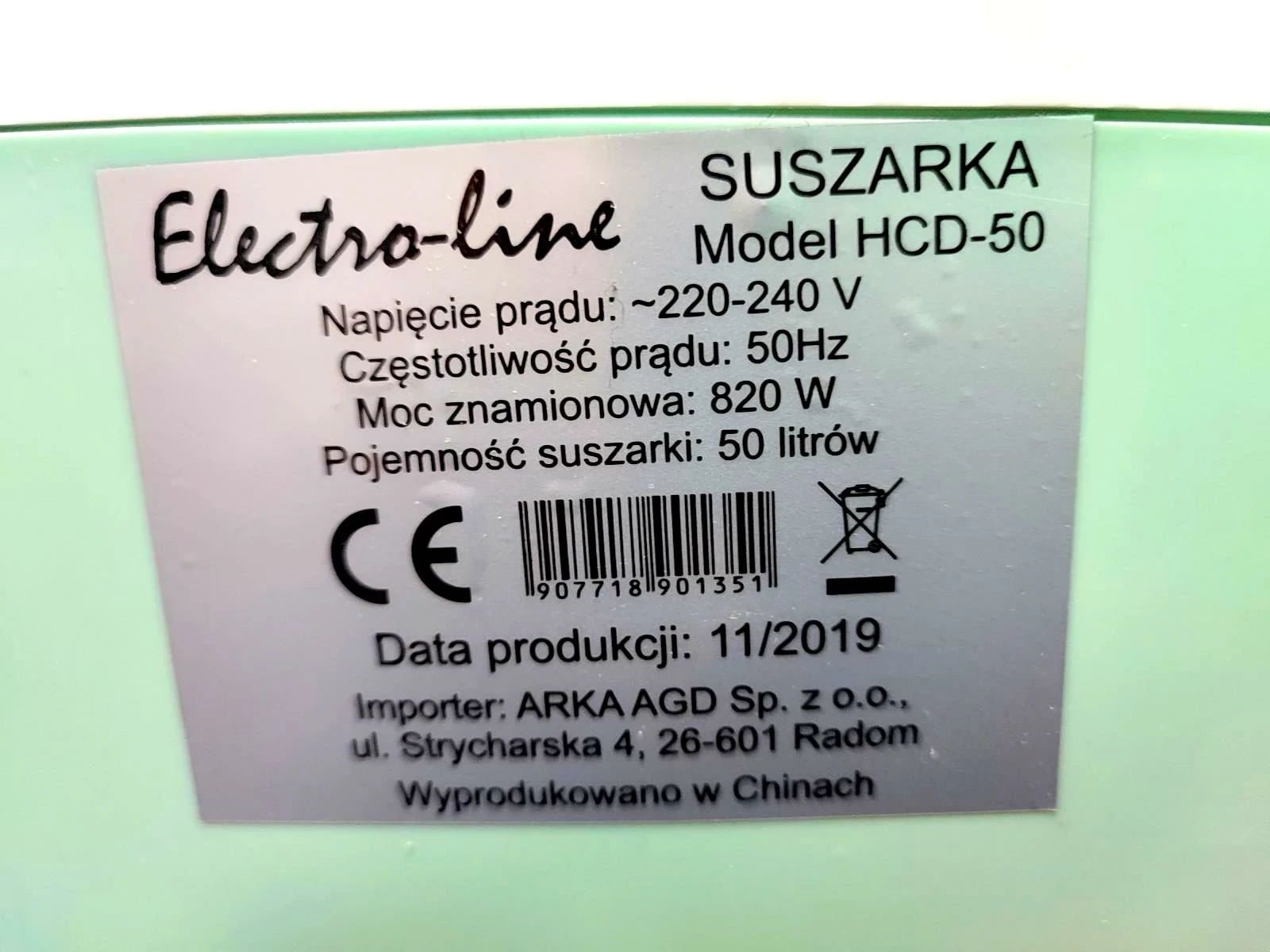 suszarka-na-pranie-electro-line-hcd-50-kod-producenta-arka-hcd50