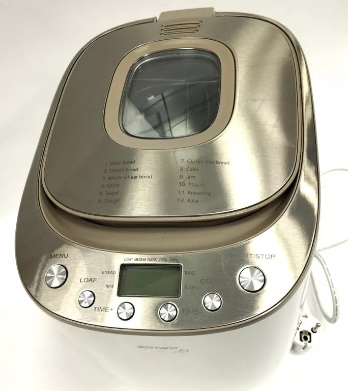 WYPIEKACZ DO CHLEBA DELIMANO JOY BREAD MAKER 550W