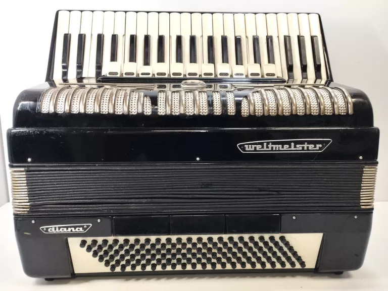 AKORDEON WELTMEISTER DIANA 120 BASS POLECAM!!
