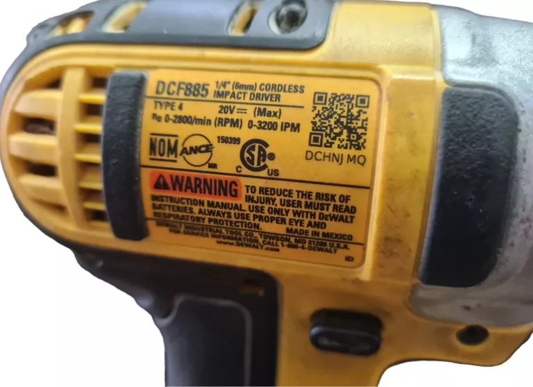 ZAKRĘTARKA UDAROWA DEWALT DCF885 20V 5AH