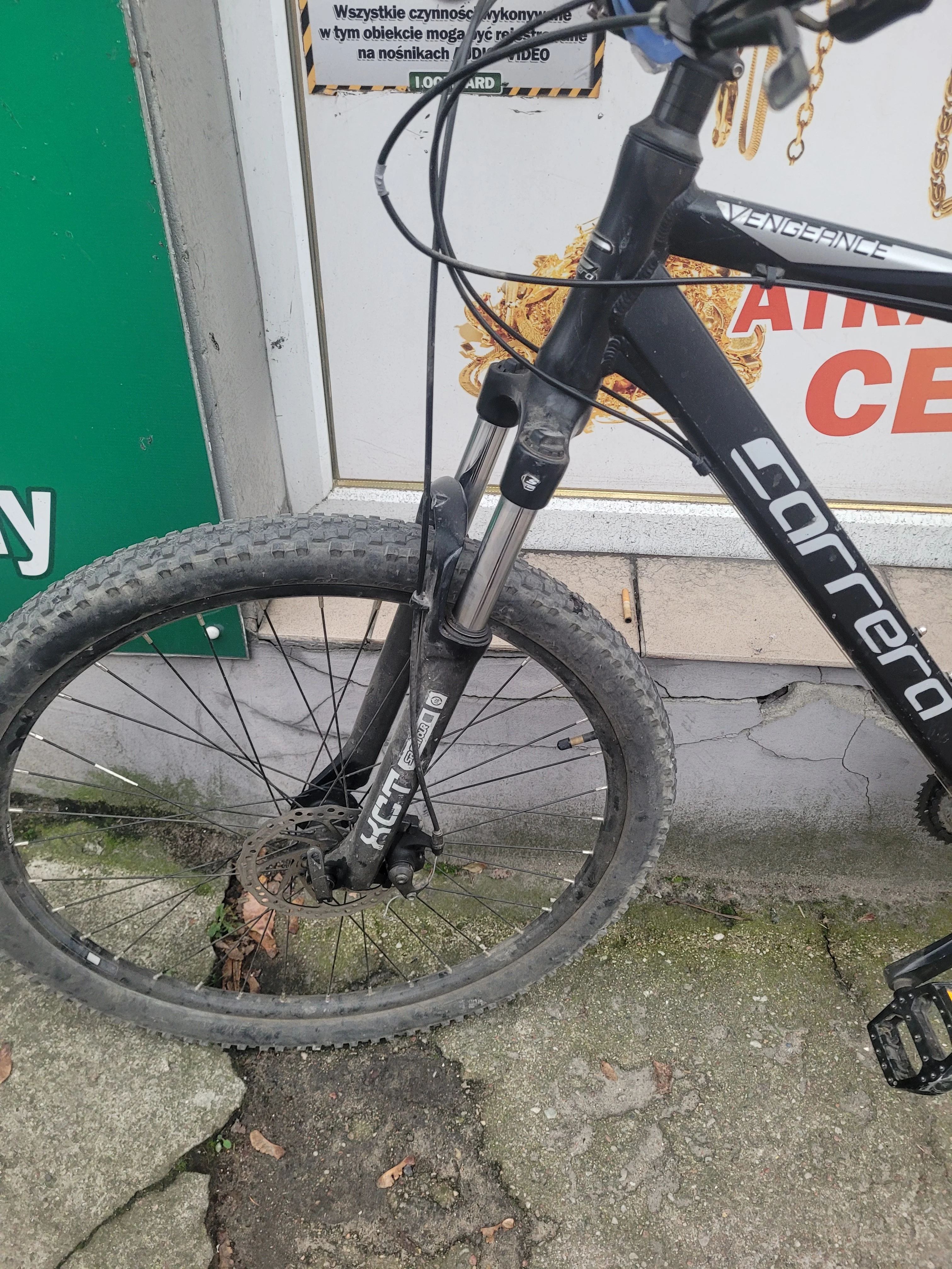 rower-carrera-vengeance-stan-uzywany