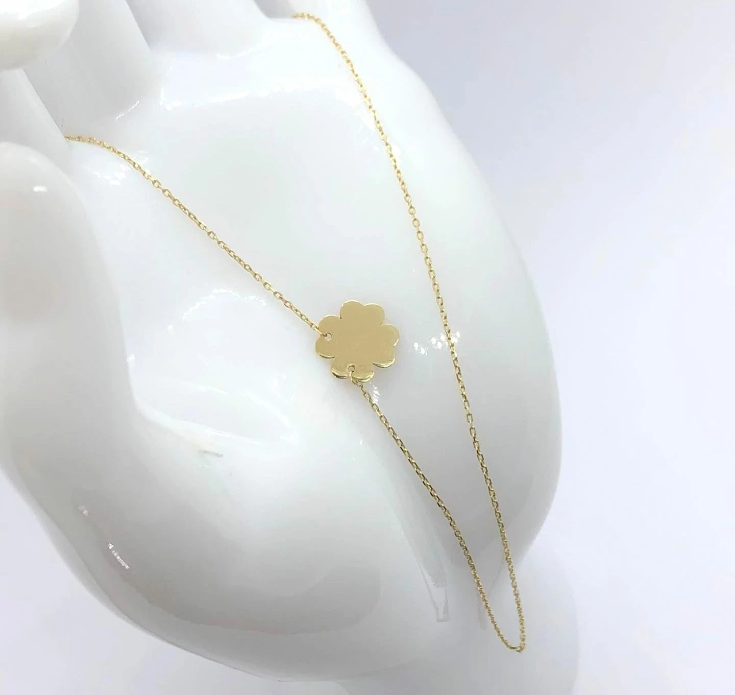 zloty-lancuszek-z-koniczynka-585-133-g-stan-uzywany