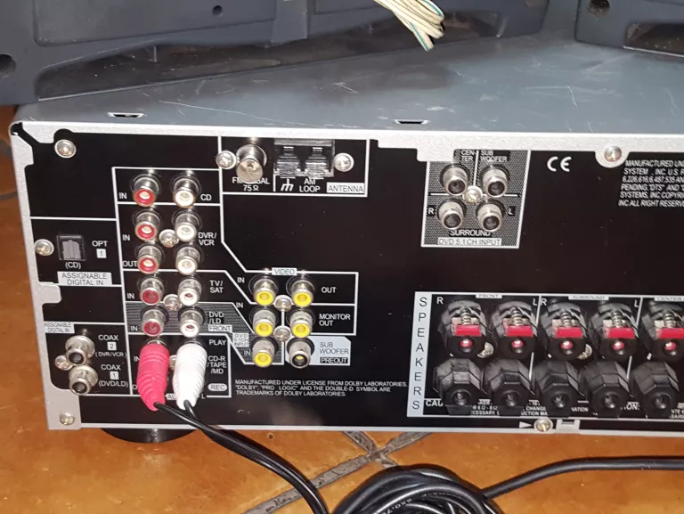 AMPLITUNER PIONEER VSX-416-S + GŁOŚNIKI