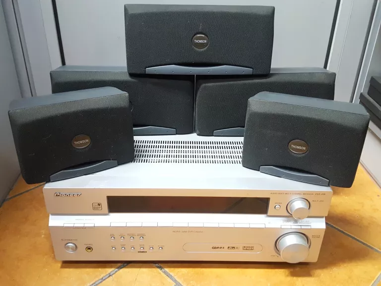 AMPLITUNER PIONEER VSX-416-S + GŁOŚNIKI