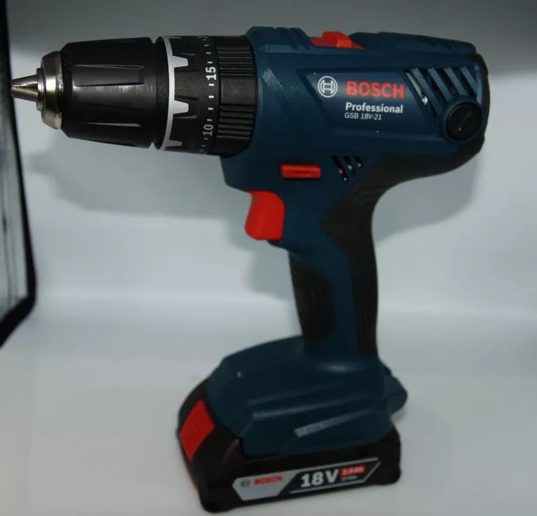 WKRĘTARKA BOSCH GSB 18V-21 + AKU 2,0AH JAK NOWA