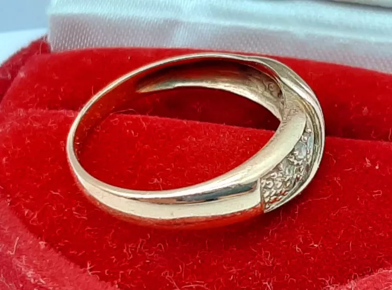 ZDOBIONY ZŁOTY PIERŚCIONEK PRÓBY 583 2,76 GRAM