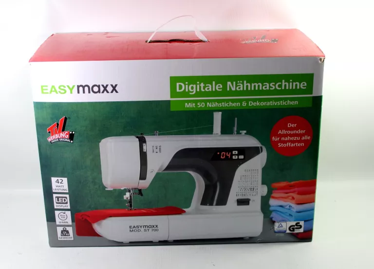 EASYMAXX MASZYNA DO SZYCIA MOD. ST 700, 50 PROGRAM