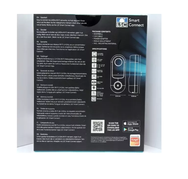 DZWONEK WIDEO LSC SMART CONNECT