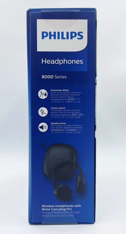 SŁUCHAWKI PHILIPS TAH8506BK KOMPLET