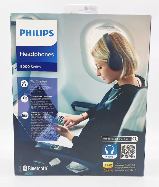 SŁUCHAWKI PHILIPS TAH8506BK KOMPLET