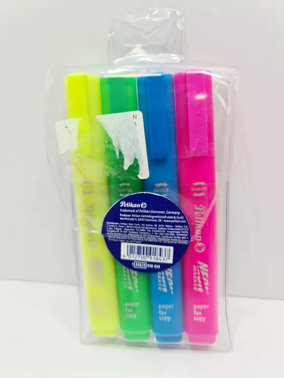 PELIKAN TEXTMARKER PENS 4 COLORS