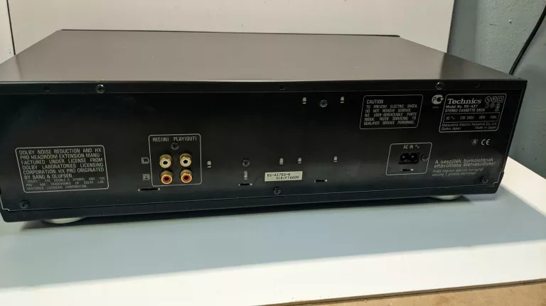 MAGNETOFON TECHNICS RS-AZ7 *OPIS*