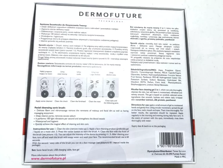 DERMOFUTURE TECHNOLOGY ZESTAW 3W1) 150ML