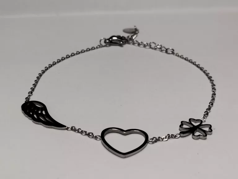 bransoletka-stalowa-serduszko-skrzydelko-koniczyna-marka-inna-marka