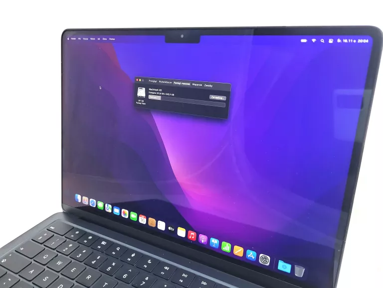 APPLE MACBOOK AIR M2 2022 8GB 256GB 9 C.BATERII