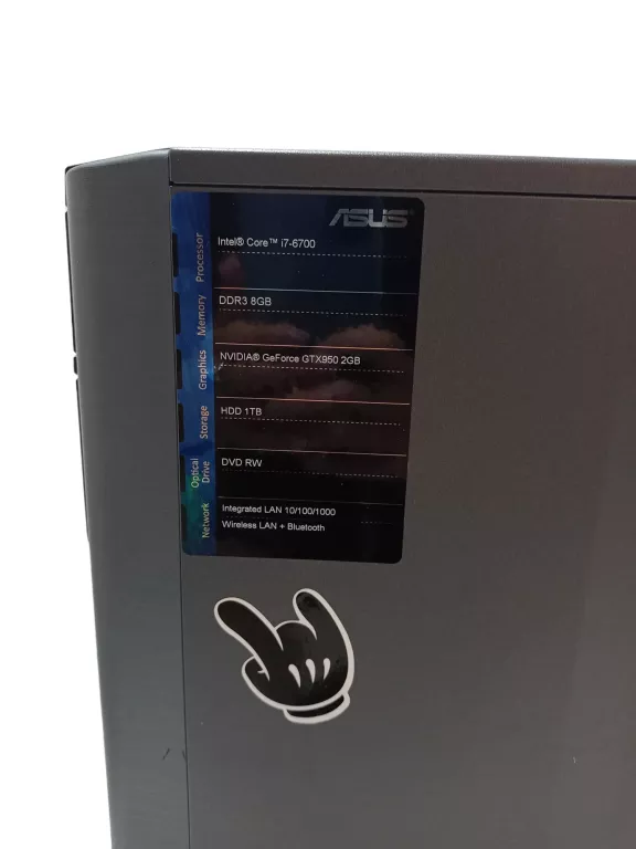 KOMPUTER ASUS M32CD 8GB/1TB-128SSD/I7/W10/ 950MX