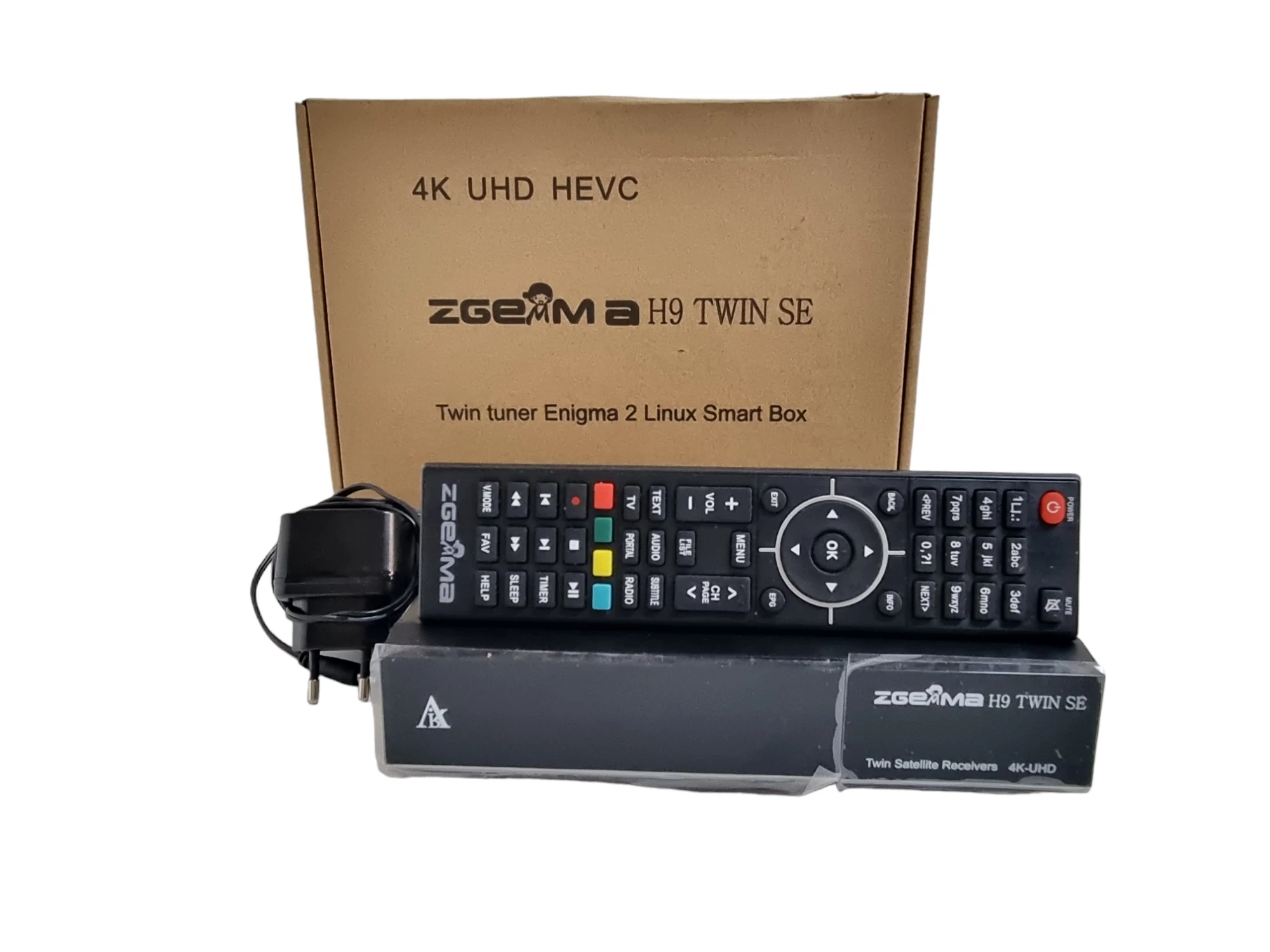 DEKODER 4K UHD HEVC ZGEMMA H9 TWIN SE ENIGMA2 LIN | Tunery | Loombard.pl