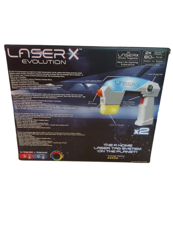 ZESTAW DLA 2 GRACZY INTERNATIONAL TOYS LASER X RE