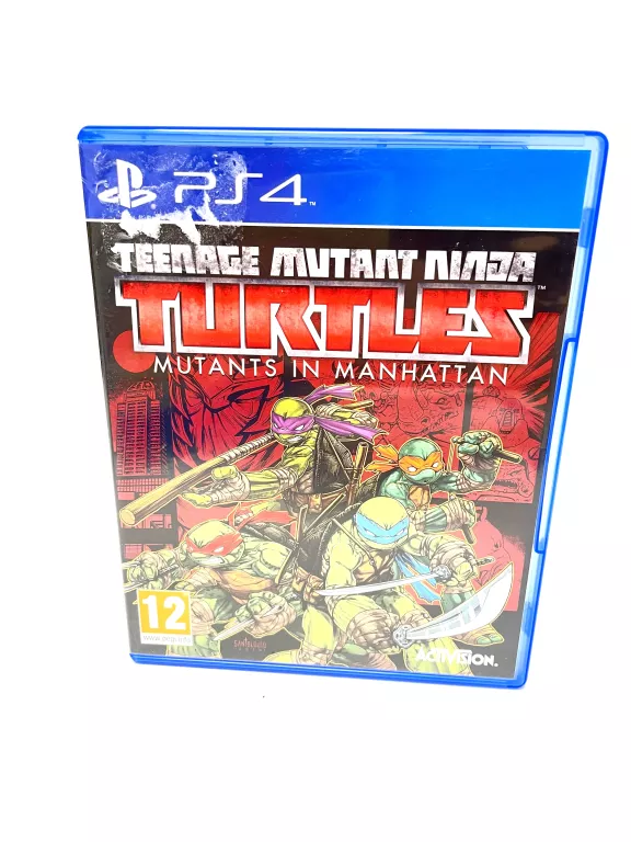 GRA PS4 TMNT TEENAGE NINJA TURTLES MUTANTS