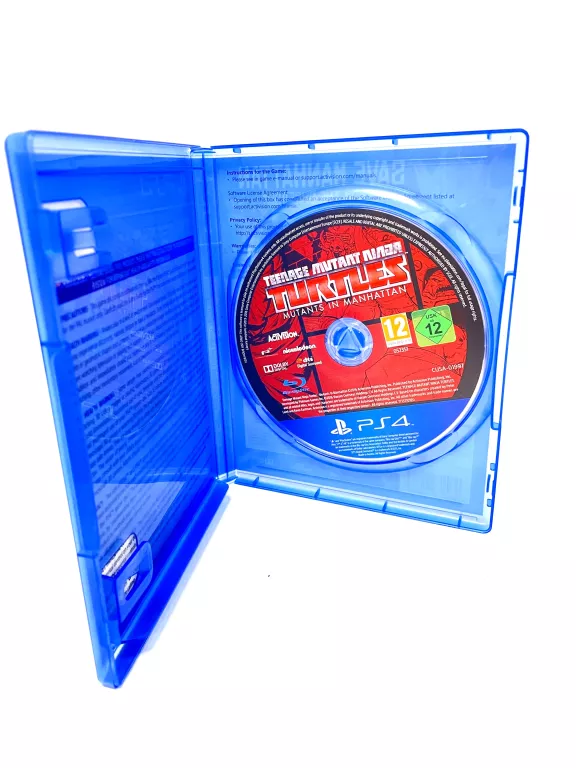 GRA PS4 TMNT TEENAGE NINJA TURTLES MUTANTS