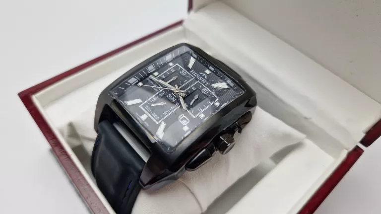 ZEGAREK BISSET BS25B17M MĘSKI CZARNY