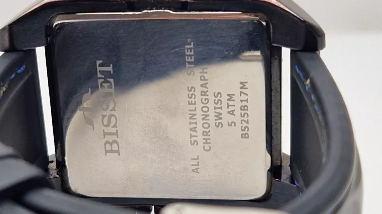 ZEGAREK BISSET BS25B17M MĘSKI CZARNY