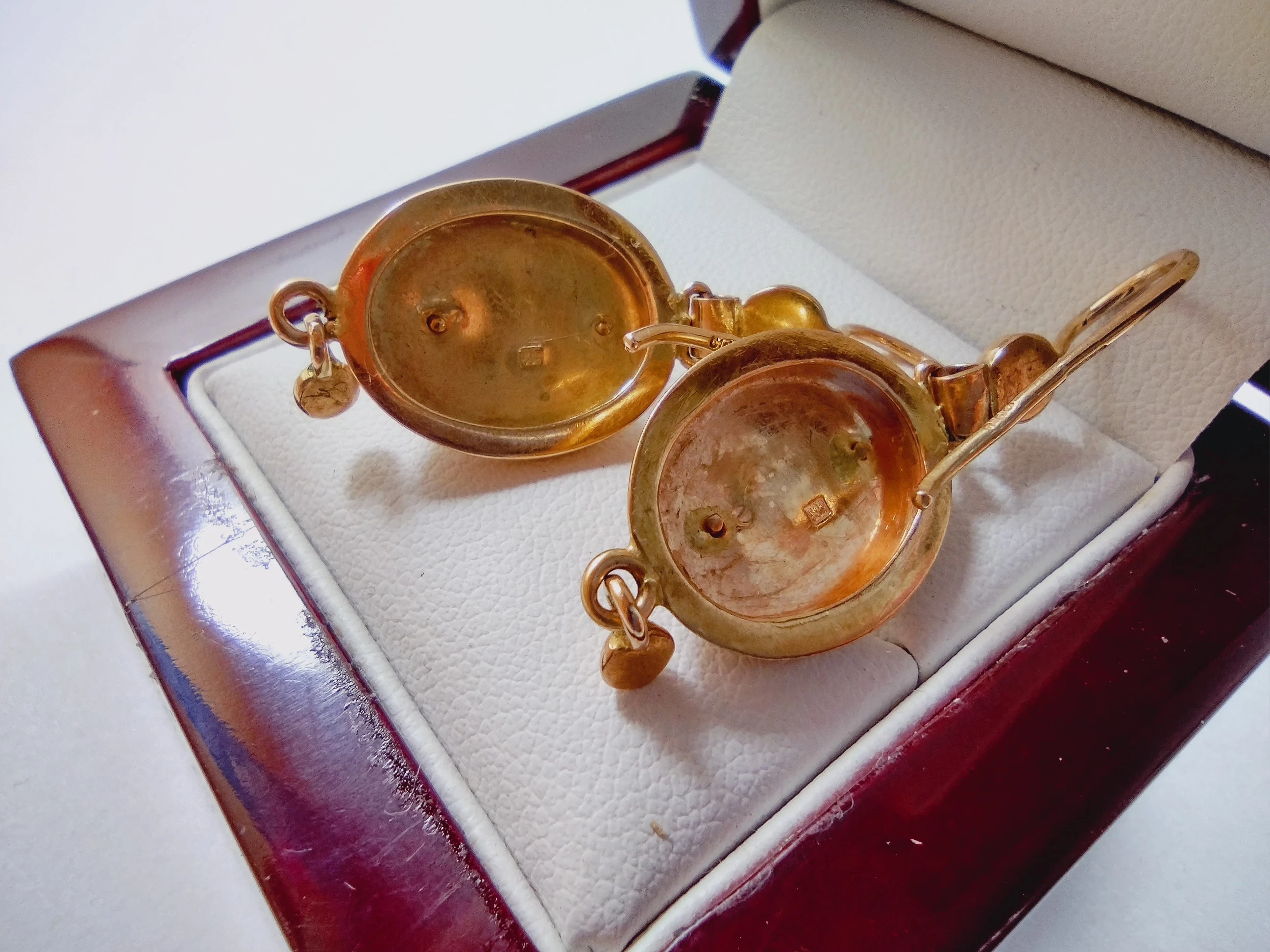 wyrob-jubilerski-uzywany-kolczyki-14k-585-samowar-rodzaj-wyrob-jubilerski