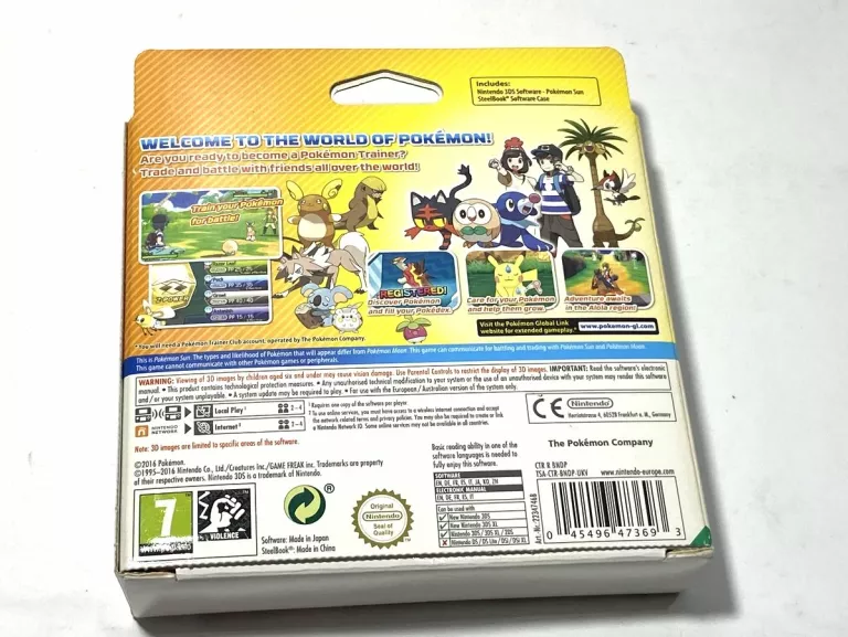 GRA 3DS POKEMON SUN FAN EDITION